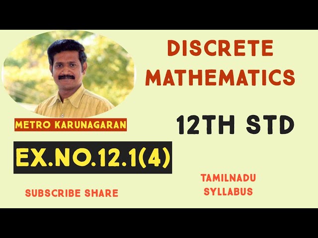 12th Std Maths Ex.12.1(4) Let A= { a+√5b; a,b are integers} Check whether multiplication is binary o