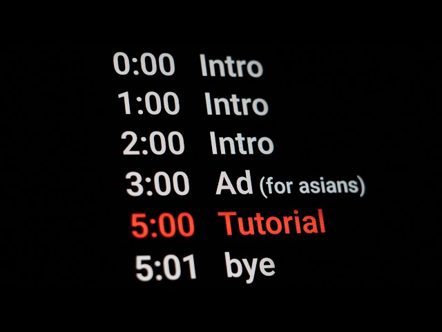 YouTube tutorials be like