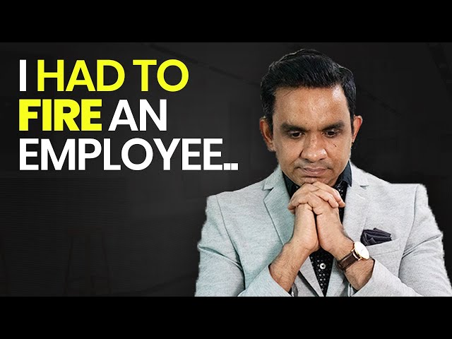 I FIRED an Employee- Here's Why! | Ashok Ramachandran |