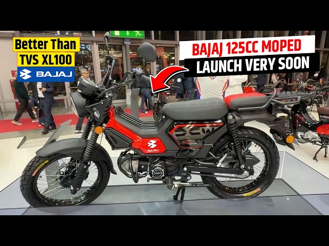 Bajaj 125cc Moped Launch Soon? 😱 Mini Work Bike | TVS XL100 Killer ? Bajaj Moped is here