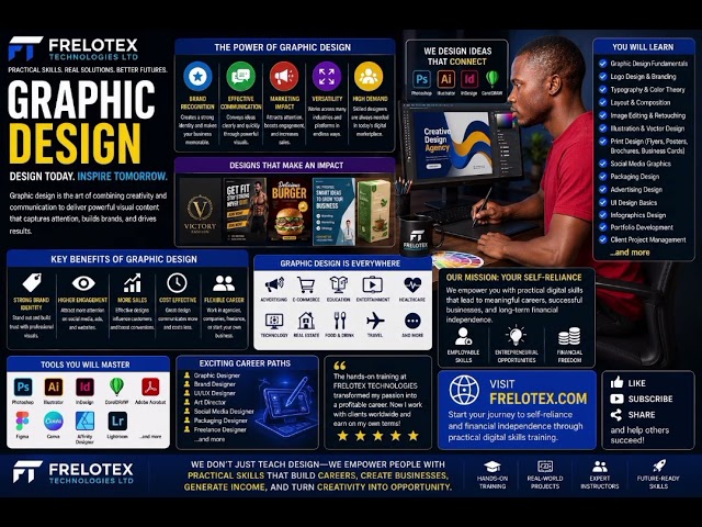 FRELOTEX TECHNOLOGIES graphic design