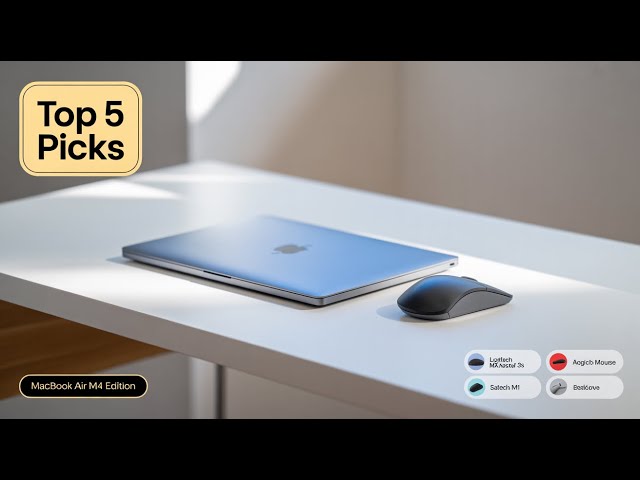5 Best Macbook Air M4 Wireless Bluetooth Mouse 2025