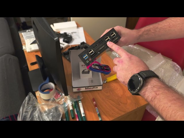 PC 5.25 MEDIA DASHBOARD PANEL UNBOXING