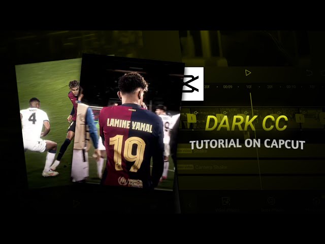 Viral Dark CC Tutorial On Capcut|How To Make Viral Capcut Tutorial