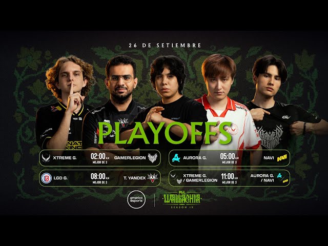 [ES] PGL Wallachia S9: Playoffs [Día 8]