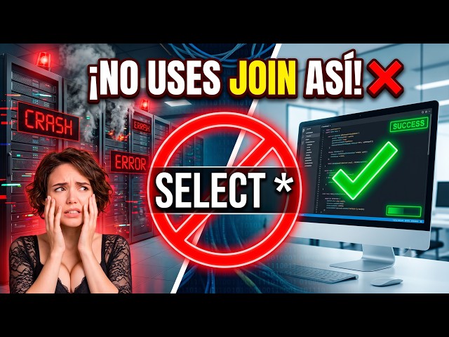 ¡Si usas SQL JOIN así estás DESTRUYENDO tus Bases de Datos!  (Guía Definitiva)