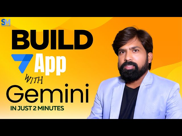 How I Created an AppSheet App Using Gemini in 2 Mins