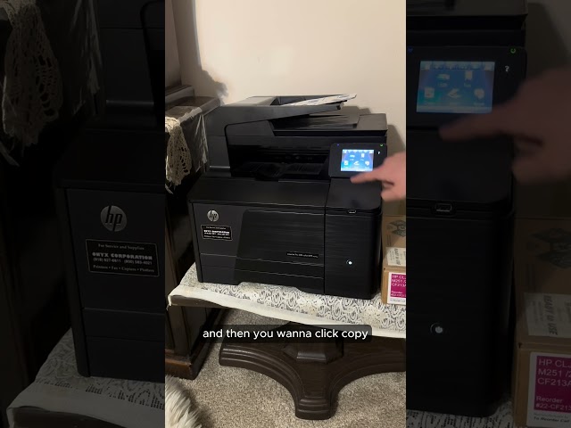 How To Save Time Scanning Pages (ADF) | HP LaserJet Pro 200 Color MFP M276