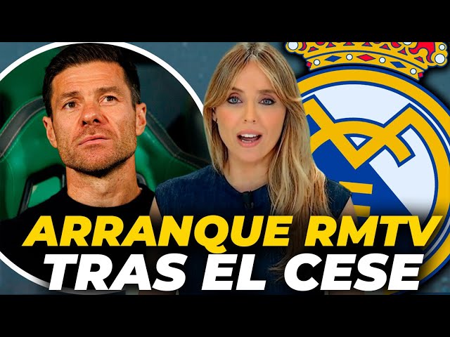 The launch of REAL MADRID TV (RMTV) after the dismissal of XABI ALONSO and the appointment of ARB...