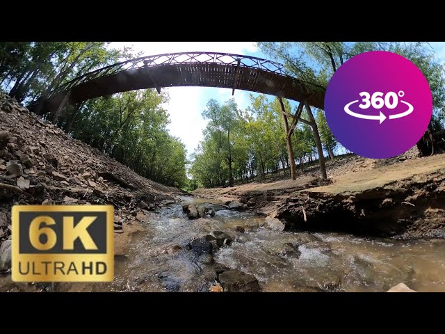 [6K] | 360 VR | Slow TV | Aux Arc Park (South Park) | Ozark, Arkansas | ASMR | GoPro Max