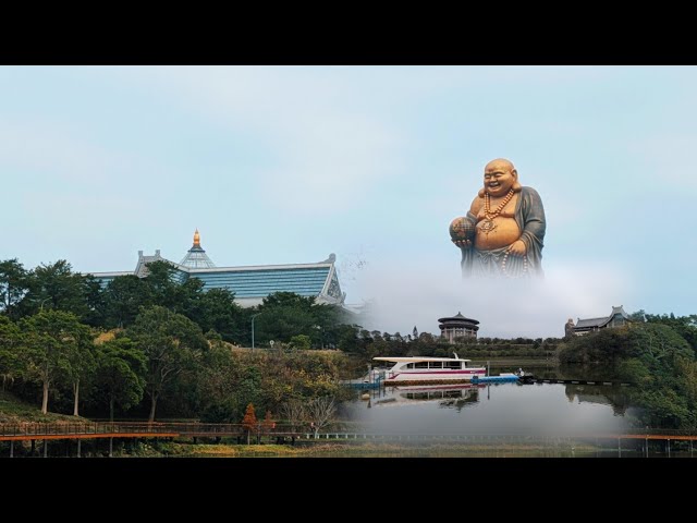 新竹峨眉 | 參山國家風景區「峨眉湖」,豐富人文風情和自然景觀生態 | 彌樂大佛 | 細茅埔吊橋