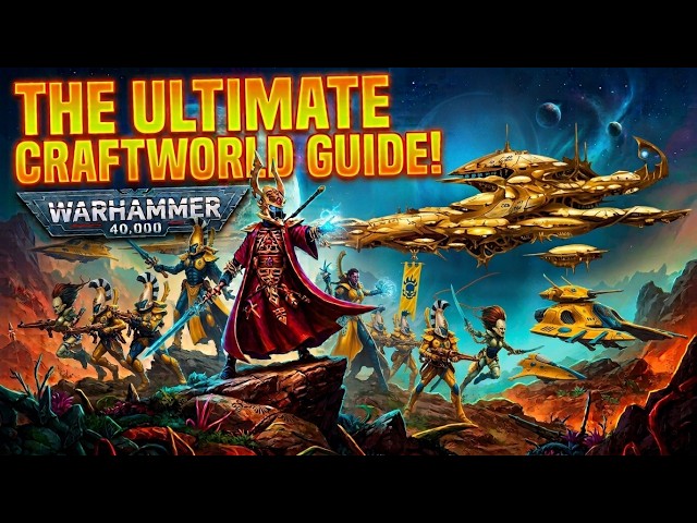 Craftworld Aeldari Explained: Origins, the Fall, and the Aspect Warrior Shrines