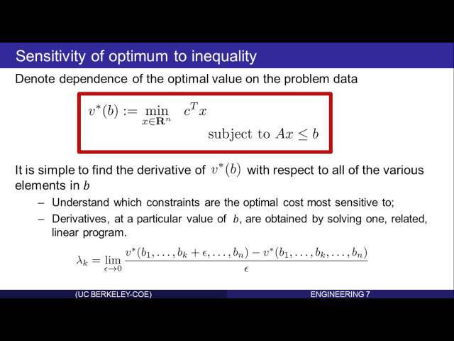 Introduction to Linear Programming, part 4 (of 8)