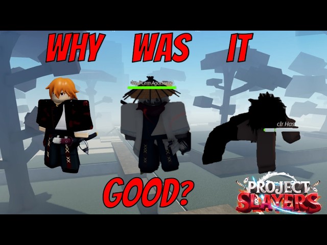 The best PvP game that is going to be lost. ┃Project Slayers