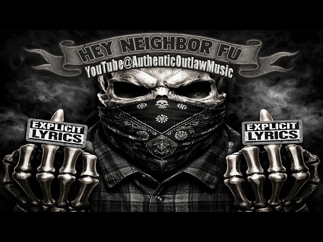 HEY NEIGHBOR… FU 🔥 | Dark Outlaw Blues Anthem
