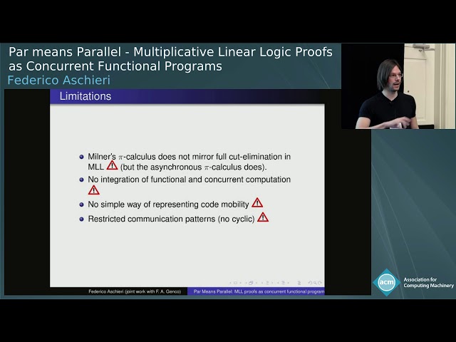 Par means Parallel - Multiplicative Linear Logic Proofs as Concurrent Functional Programs
