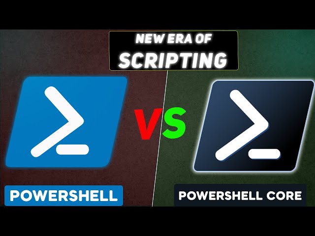Windows PowerShell vs PowerShell Core, What's the difference ?