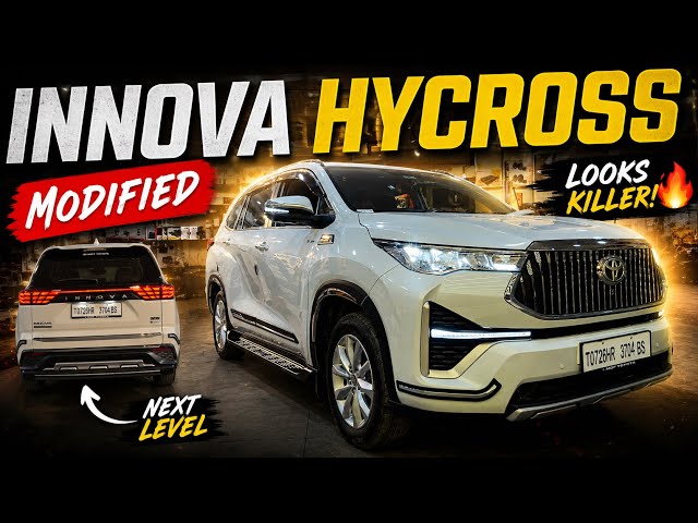 Toyota Innova Hycross Modified 🔥 | Luxury Interior Modification | Complete Accessories Tour 2026 ✅