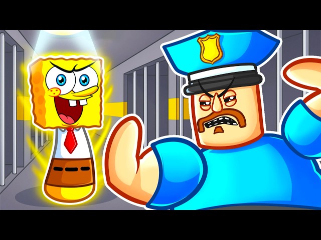 I Became SPRUNKI SPONGEBOB in BARRY'S PRISON...