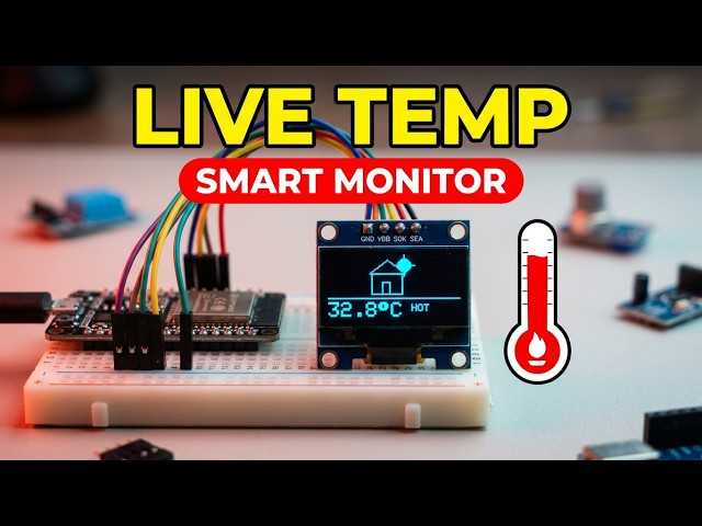 How to Make an ESP32 Temperature Monitor for School Projects