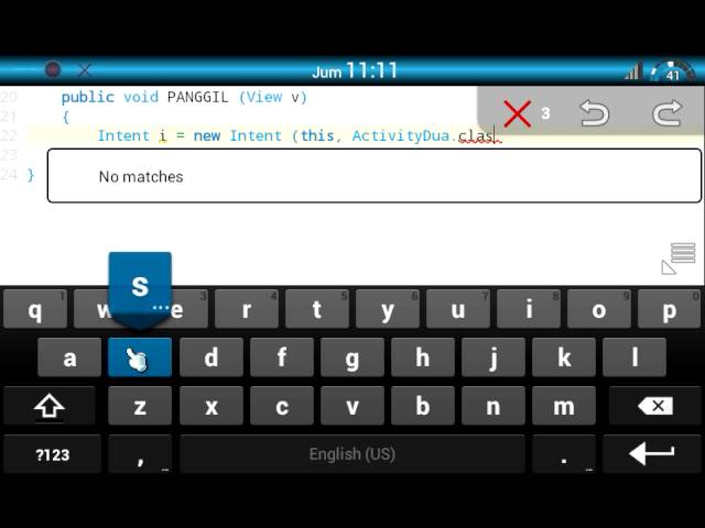 (TetTot) Tutorial android 5 - cara menampilkan tombol Button part2 dan memanggil activity lain