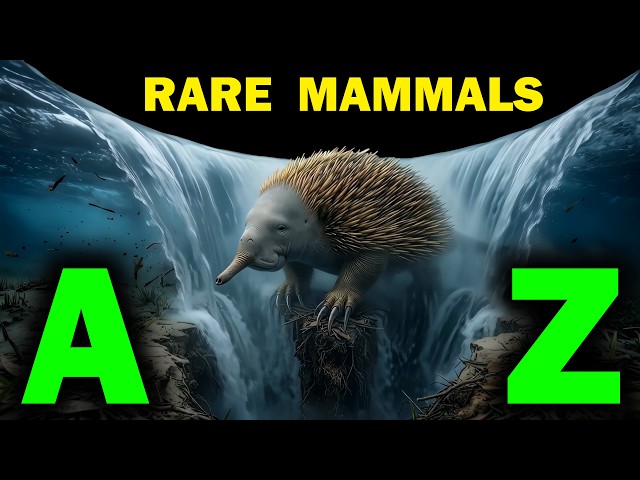 Rare Mamals A–Z 🦔 Best & Worst Evolution Features - An Epic Morph Timeline 💡EDU