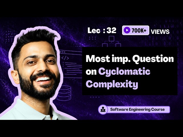 Question on Cyclomatic Complexity | Software Engg.