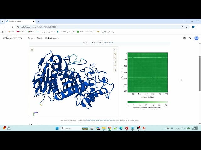 AlphaFold Tutorial: Predict Protein Structures & Interpret pLDDT, PAE, pTM and ipTM