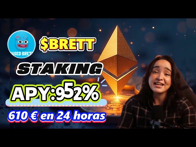 Yield farming BRETT Coin con 977% rendimiento