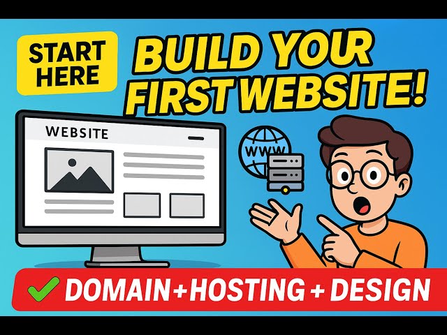 Complete Web Design for Beginners | Domain, Hosting & Full Website Design Tutorial - Learnitpedia