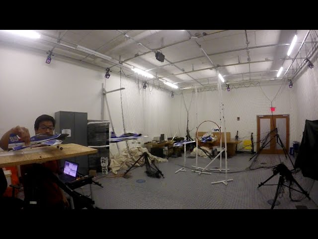 Small Drone Dodging Obstacles at High Speed using Funnel Libraries