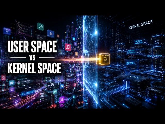 User Space vs Kernel Space: The AOSP Engineer's View