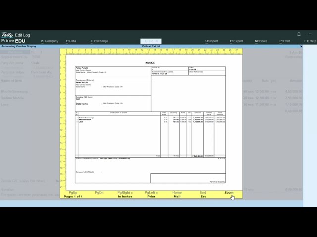 How to create Purchase and sales Bill in Tally Prime#tallyprimefullcourse #tally #tally_prime