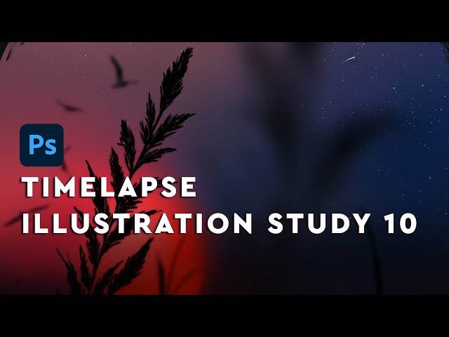 Photoshop Illustration Timelapse #10 | Photograph Study | Tapsiiee