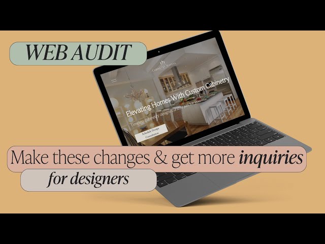 Improve your interior design website to increase site visits