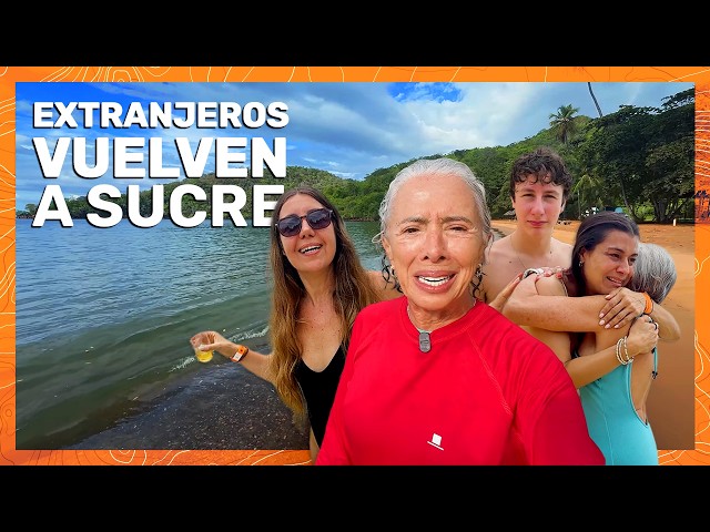 Foreign tourists return to the beaches of Sucre and this is their reaction 🇻🇪 Valen de Viaje