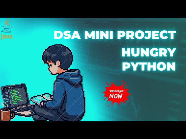 🟢 Hungry Python Game in Java Swing | DSA | 2nd YEAR (SEM-3) | Full Explanation & Execution