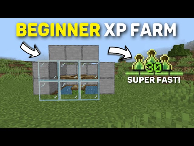 Minecraft NEW XP Farm in Bedrock Edition 1.21.131 (MCPE/Xbox/PS4/Nintendo Switch/Windows10)
