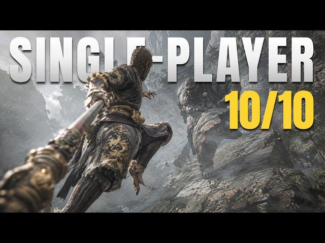 TOP 25 Single Player Games You NEED to Play Right Now!