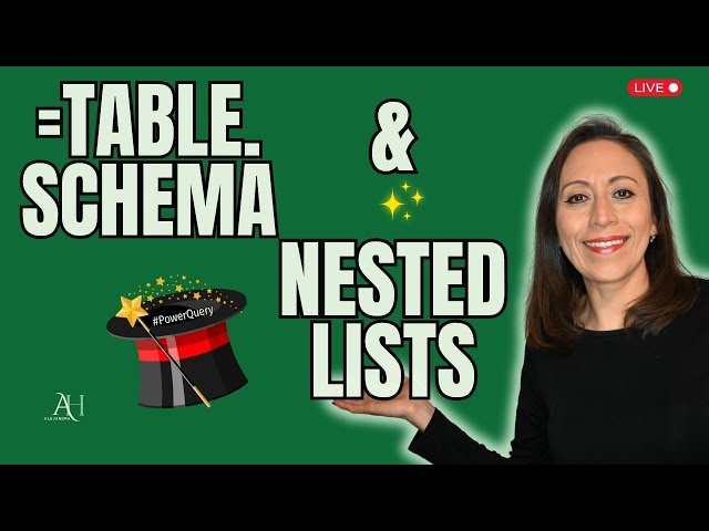 Dynamic Transformations With Table.Schema & Nested Lists