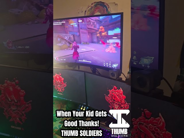 He’s getting TOO good! 😱 Marvel Rivals + Thumb Soldiers 🛡️