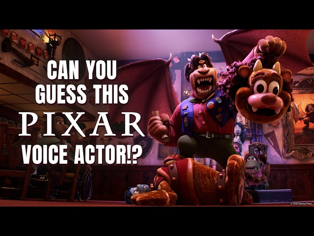 Guess the Voice Actor | Pixar Official Compilation