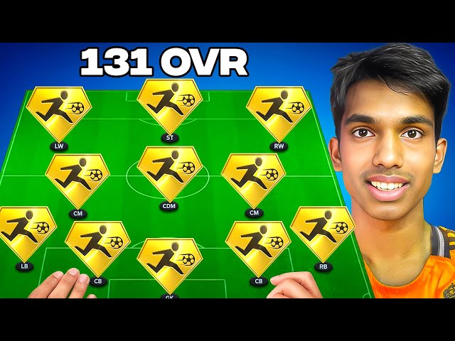 I BUILT The ULTIMATE RAPID ONLY SQUAD in FC Mobile! 