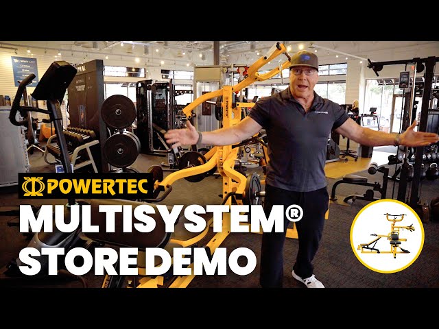 Powertec Workbench Multisystem  In-Store Demo At Top Fitness | Authorized Dealers Across The Nation