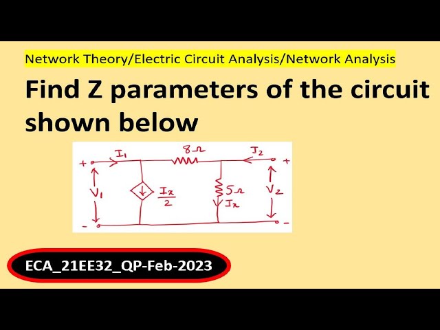Find Z parameters