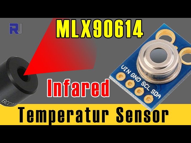 Using Melexis MLX90614 Non-Contact Infrared Thermometer with Arduino - RJT292