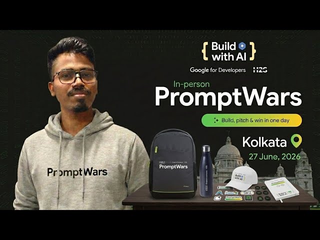 PromptWars | Google AI Hackathon by Hack2Skill | Win ₹25,000 + Certificate + Goodies #promptwars