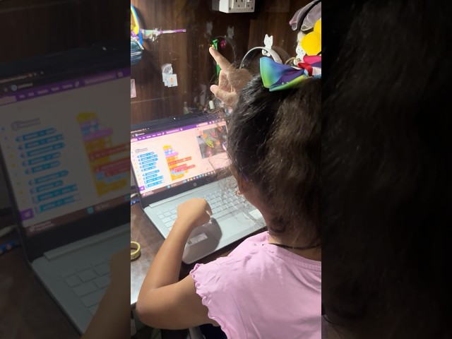 Hand-Controlled Rocket Game built by Advika | Kids Coding Project