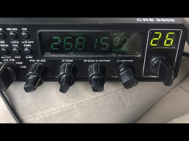 26.815 MHz AM DX 11m freeband CB 14 June 2020