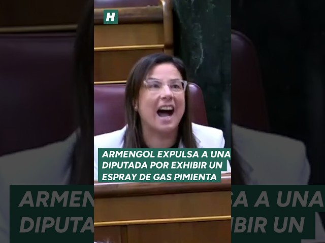 Armengol expels PP representative for displaying pepper spray